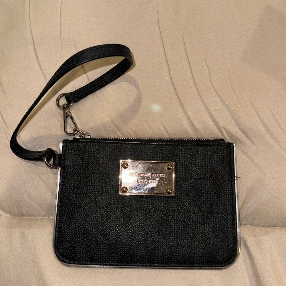 Black MK Wristlet